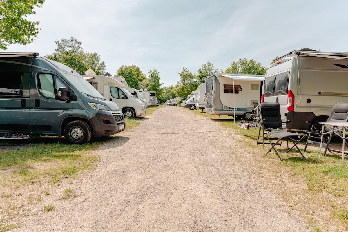 maut1.de-Blog: Wohnmobile am Campingplatz